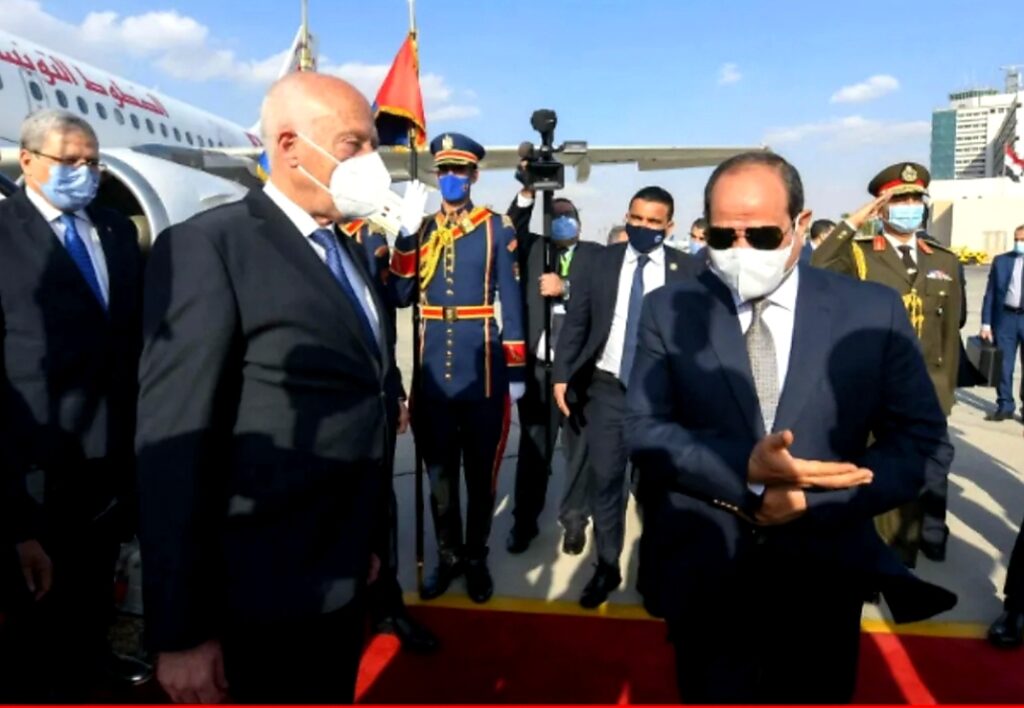 منعرج تاريخي يعلنه الرئيس المصري عبد الفتاح السيسي للرئيس قيس سعيد وقرارات جديدة لكل التونسيين..