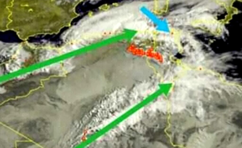 فيضانات جارفة: تقلبات نادرة ومخيفة للسحب الرعدية وأمطار طوفانية وقياسية قادمة لتونس..